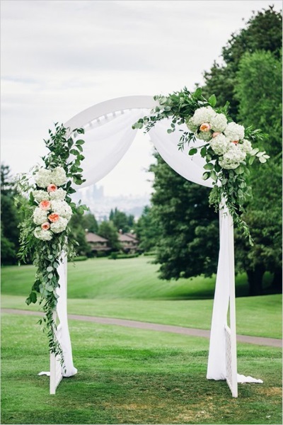 60 Best Garden Wedding Arch Decoration Ideas - Pink Lover