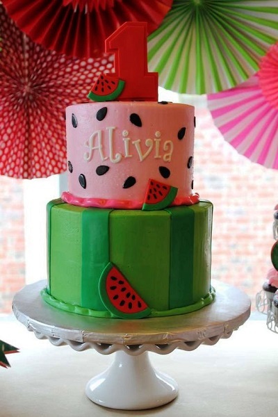 Watermelon Birthday Cake Ideas