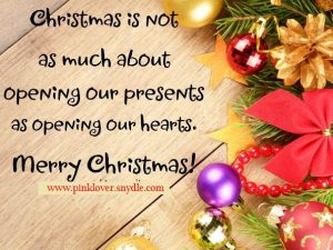 Christmas Quotes and Sayings 2016 – Pink Lover