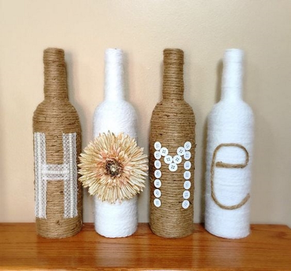 60 DIY Glass Bottle Craft Ideas for a Stylish Home – Pink Lover