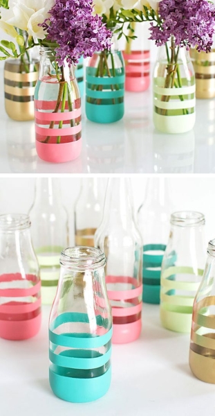 60 DIY Glass Bottle Craft Ideas for a Stylish Home – Pink Lover