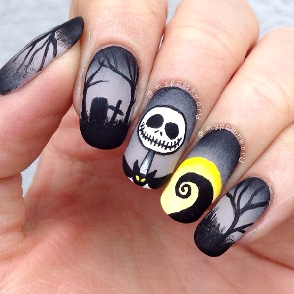 Best Halloween Nail Designs – Pink Lover