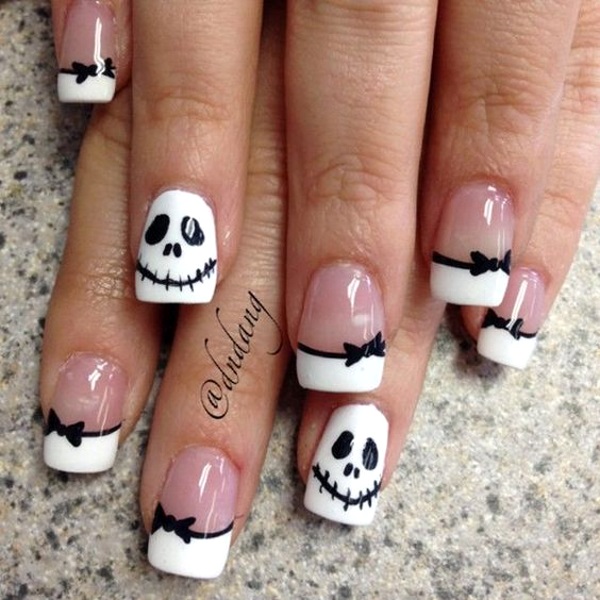 Best Halloween Nail Designs Pink Lover