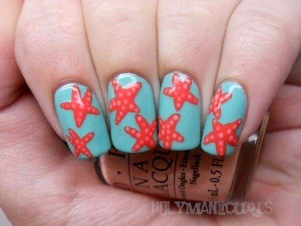 star nail art design