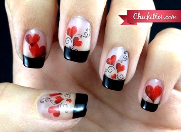 50 Best Valentines Day Nail Art Designs – Pink Lover