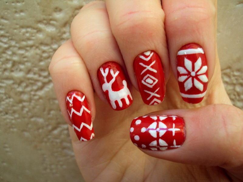 Best Christmas Nail Art Designs – Pink Lover