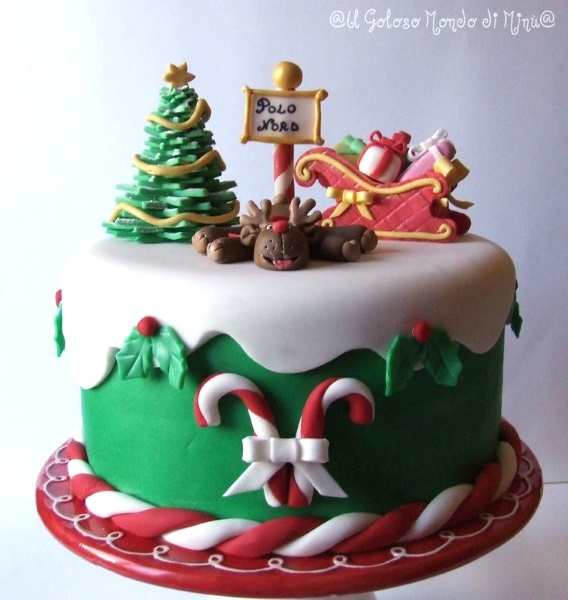 Santa Novelty Cake | Christmas Cakes – Mister Baker