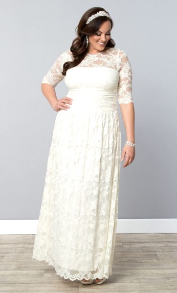 50 Beautiful Plus Size Wedding Gowns – Pink Lover