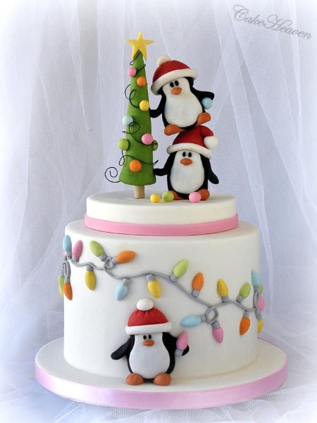 Penguin cake 2