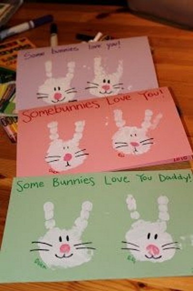 Easter Card Ideas For Toddlers To Make