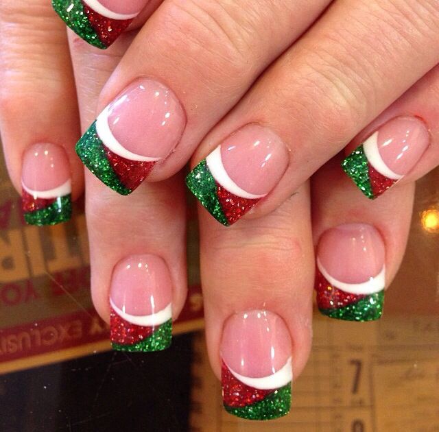 best-christmas-nail-art-designs-pink-lover