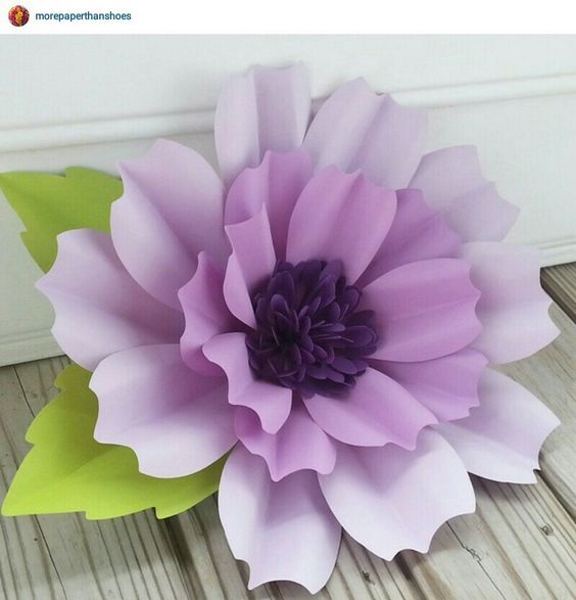 DIY Paper Flower Crafts and Projects - Pink Lover