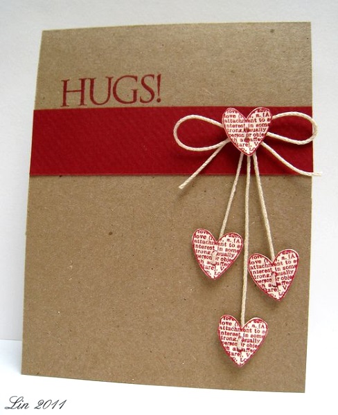 Adorable Valentines Day Handmade Card Ideas Pink Lover F31