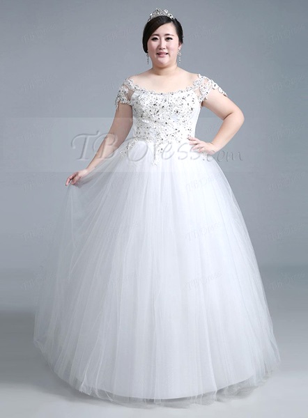 wedding gown design for fat ladies