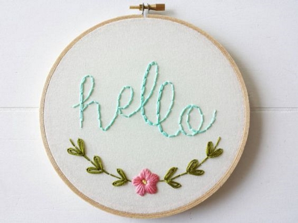 55 Hand Embroidery Designs that Moms would Love Pink Lover