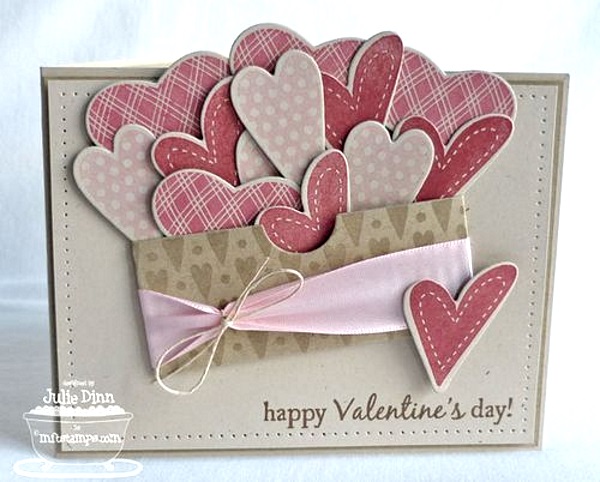 Adorable Valentines Day Handmade Card Ideas   Pink Lover