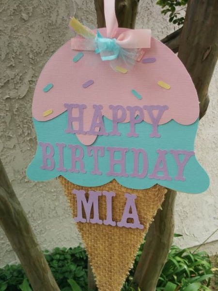 60 Ice Cream Birthday Party Ideas Pink Lover