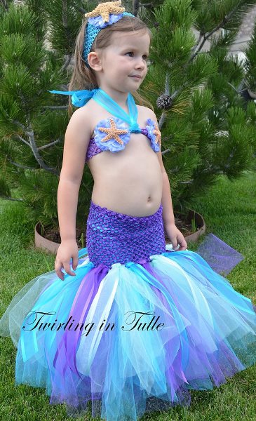 mermaid 4th birthday outfit