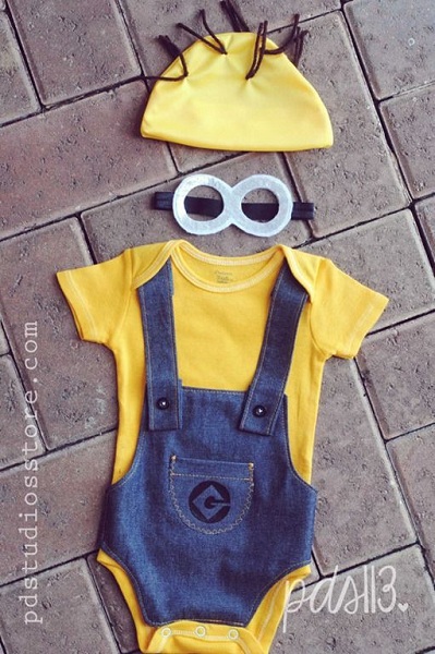 minion 1st birthday outfit boy