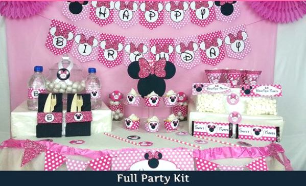 Minnie Mouse Birthday Party Ideas Pink Lover