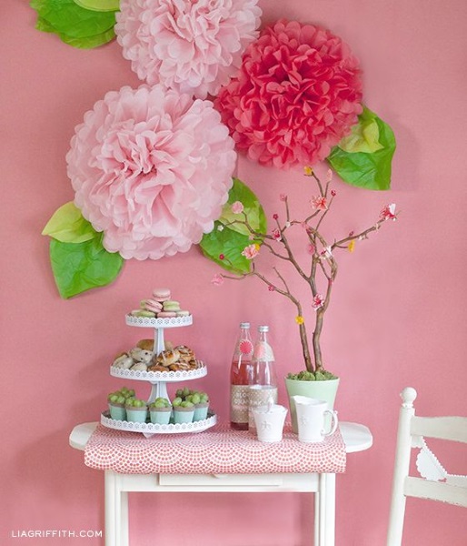 60 Beautiful Mother’s Day Party Ideas Pink Lover