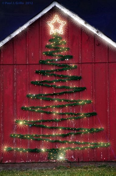 outdoor christmas wall decor