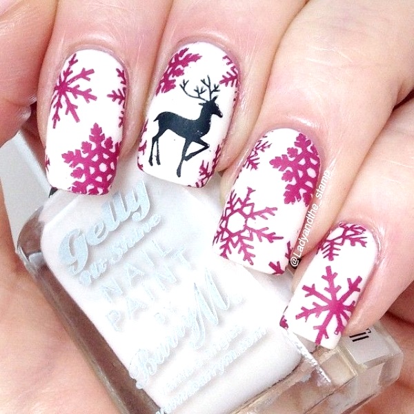 Best Christmas Nail Art Designs – Pink Lover