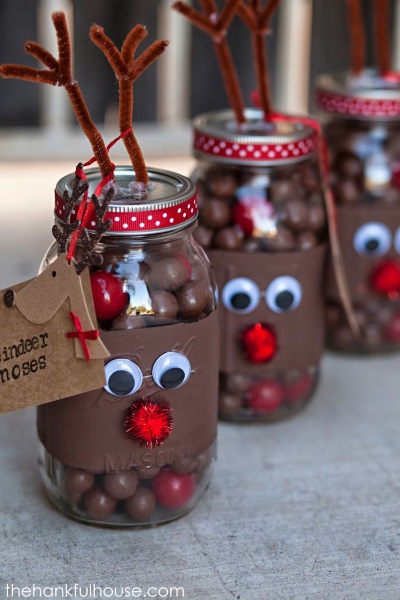 50 Amazing Mason Jar Christmas Crafts – Pink Lover