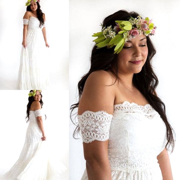 Courthouse Wedding Plus Size Civil Wedding Dresses - Best Plus Size