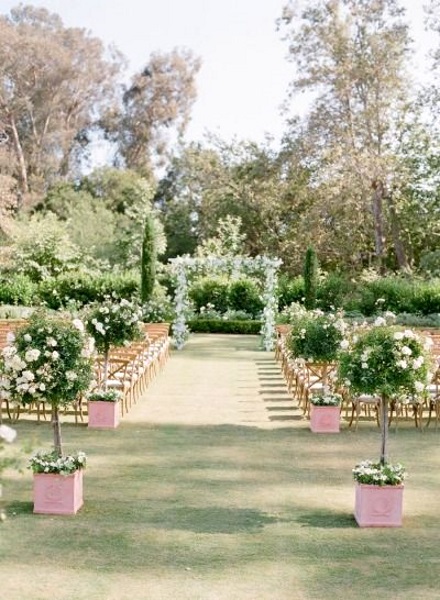 50 Best Garden Wedding Aisle Decorations Pink Lover 