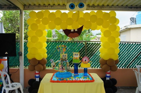 Spongebob Birthday Party Decor