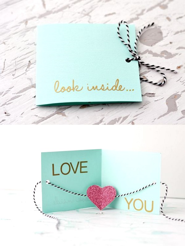 Adorable Valentines Day Handmade Card Ideas Pink Lover