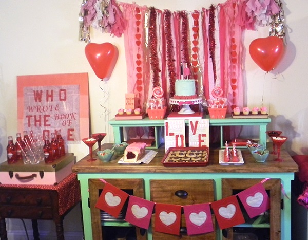 Valentine party decoration ideas for adults