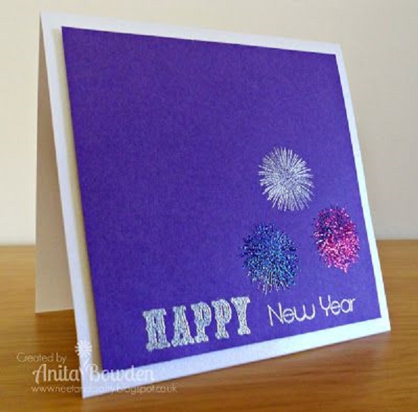 Handmade New Year Greeting Cards 2016 – Pink Lover