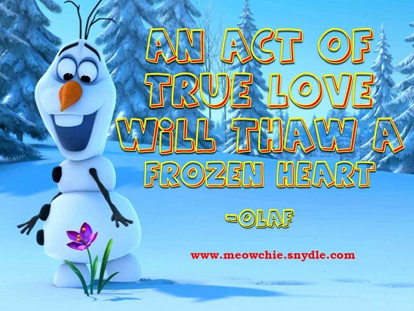 frozen true love quote