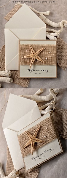 beautiful wedding invitation