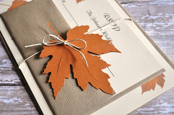 beautiful wedding invitation