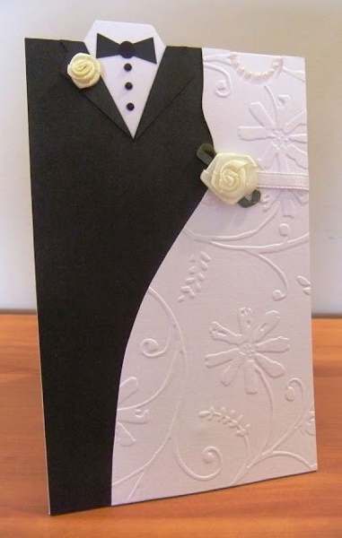 beautiful wedding invitation