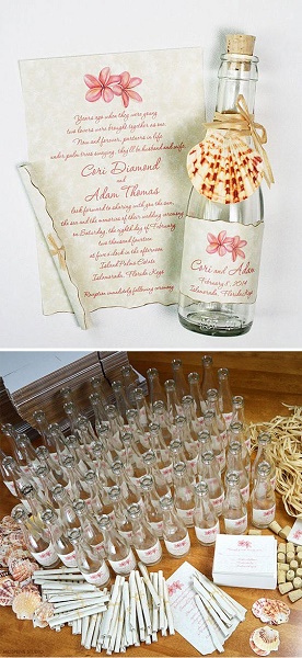 beautiful wedding invitation