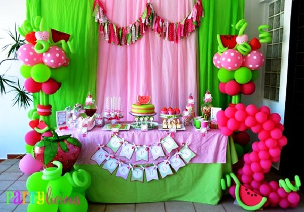 Watermelon Birthday Decors