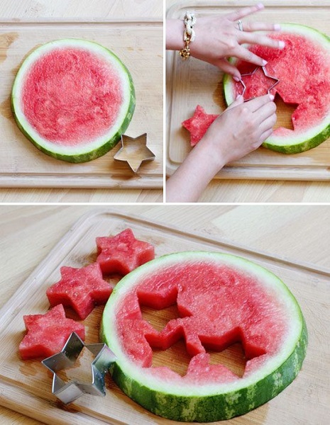 Watermelon Birthday Dessert