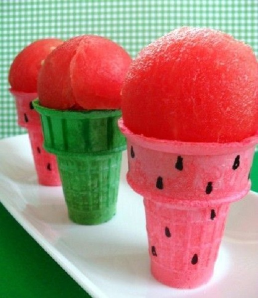 Watermelon Birthday Dessert