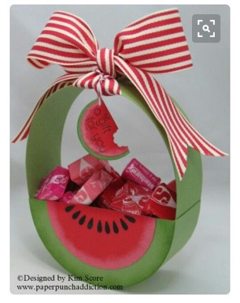 Watermelon Birthday Party bags